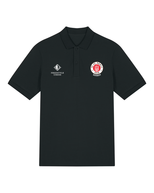 FC St. Pauli Schach Bundesliga Polo Shirt NO NAME