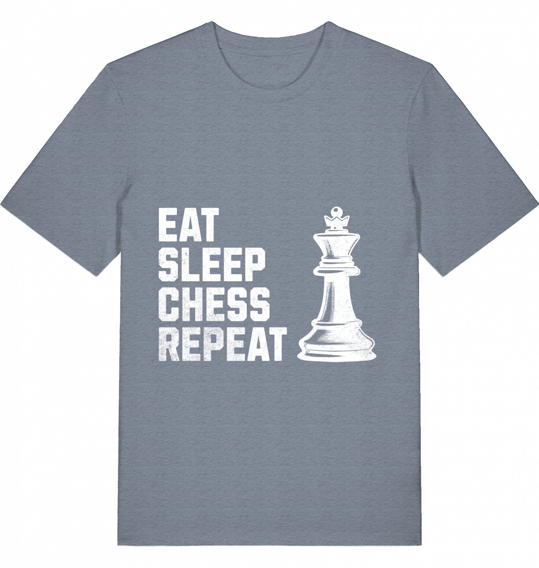 Schach T-Shirt Eat Sleep Chess Repeat V2