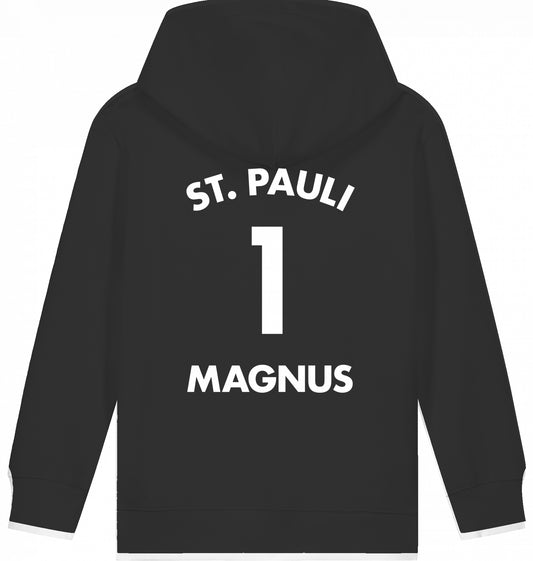 Kinder Hoodie FC St Pauli Schach Bundesliga Magnus Chess Kids