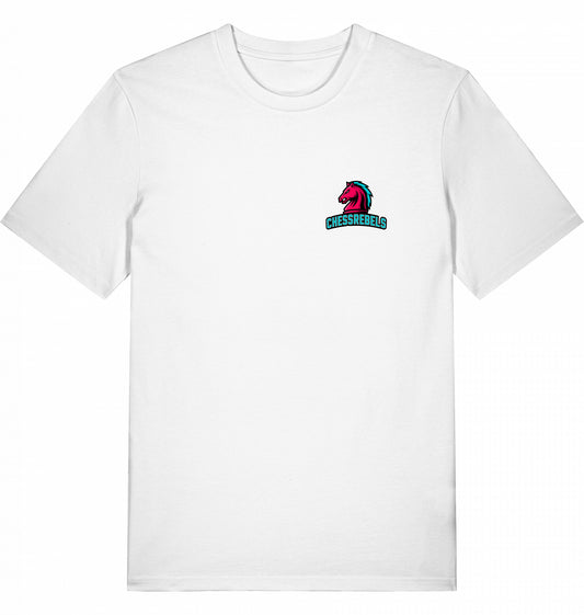 T-Shirt Chessrebels Logo Schach fairtrade