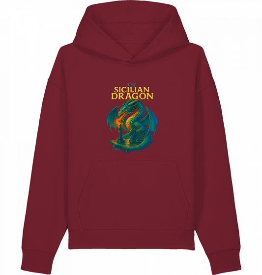 Schach Hoodie Sicilian Dragon Sizilianisch