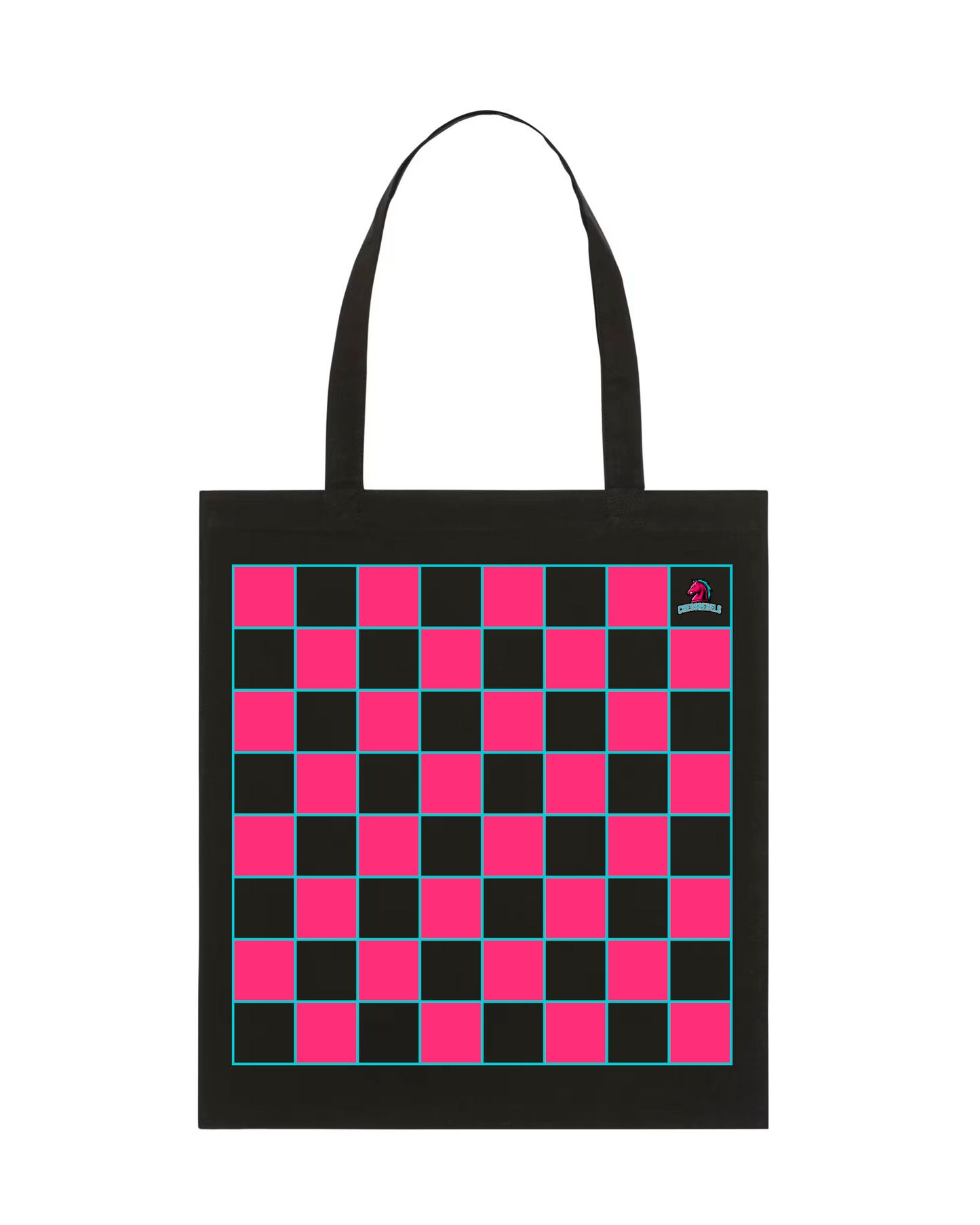 Stoffbeutel Einkaufsbeutel Schach Schachbrett Muster Leicht