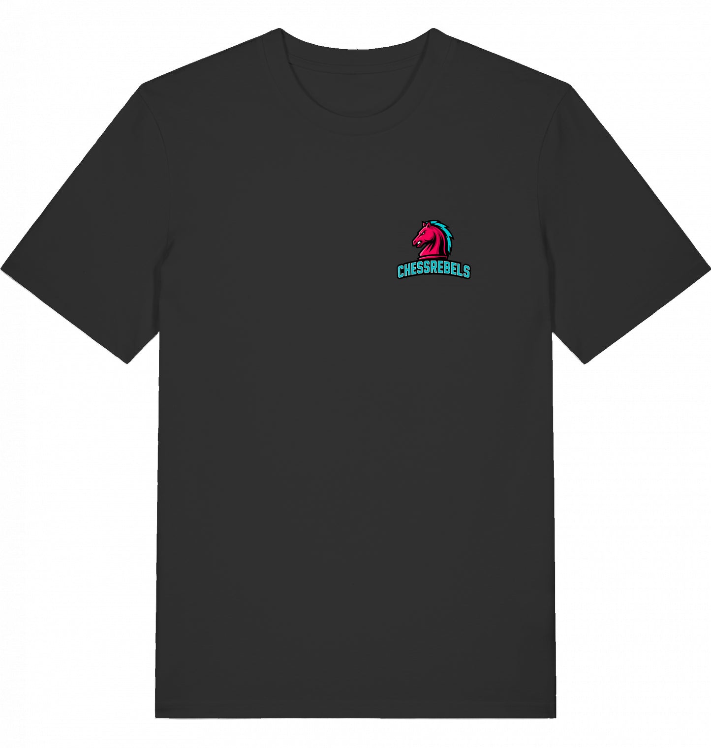T-Shirt Chessrebels Logo Schach fairtrade