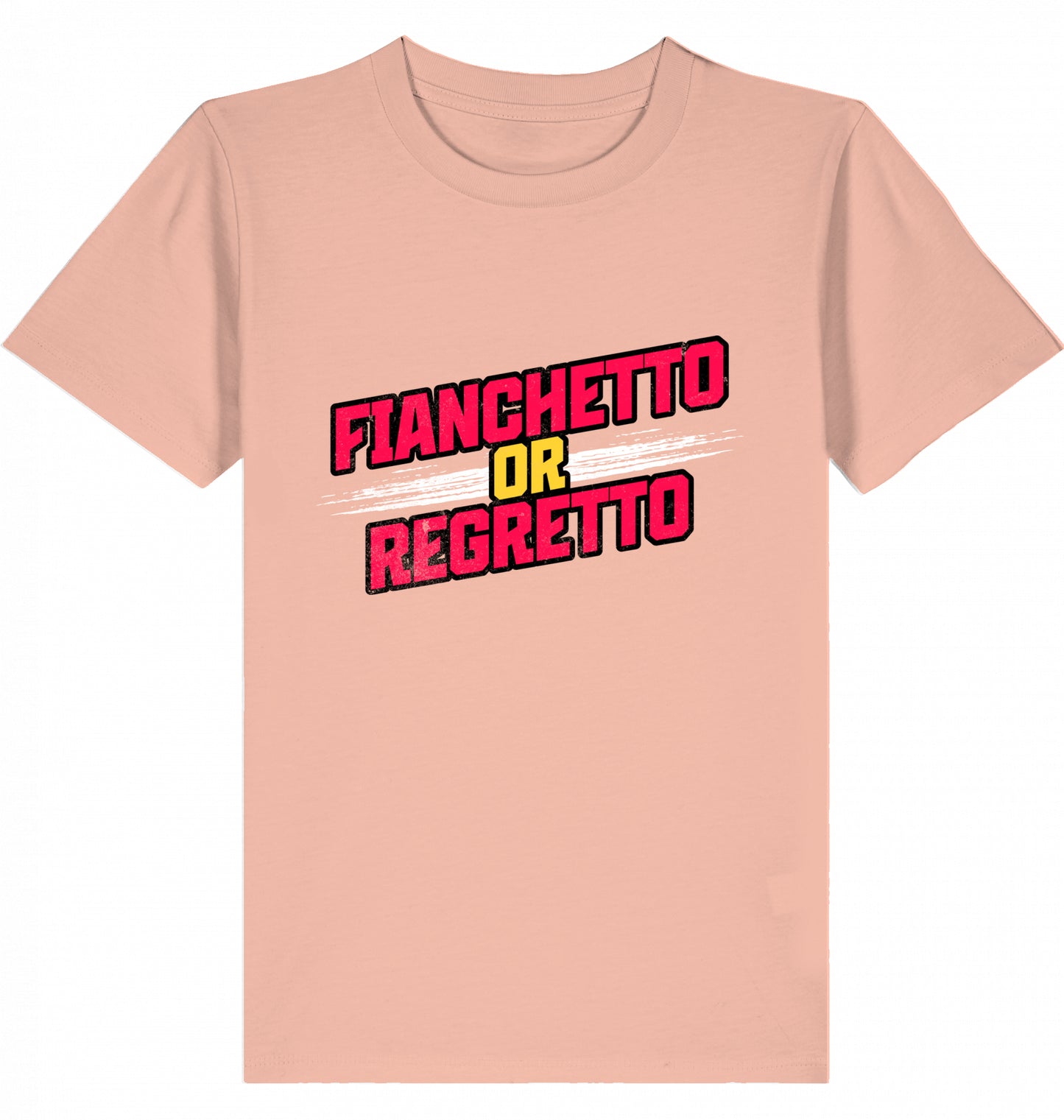 Kinder Kids Schach T-Shirt "Fianchetto Or Regretto"