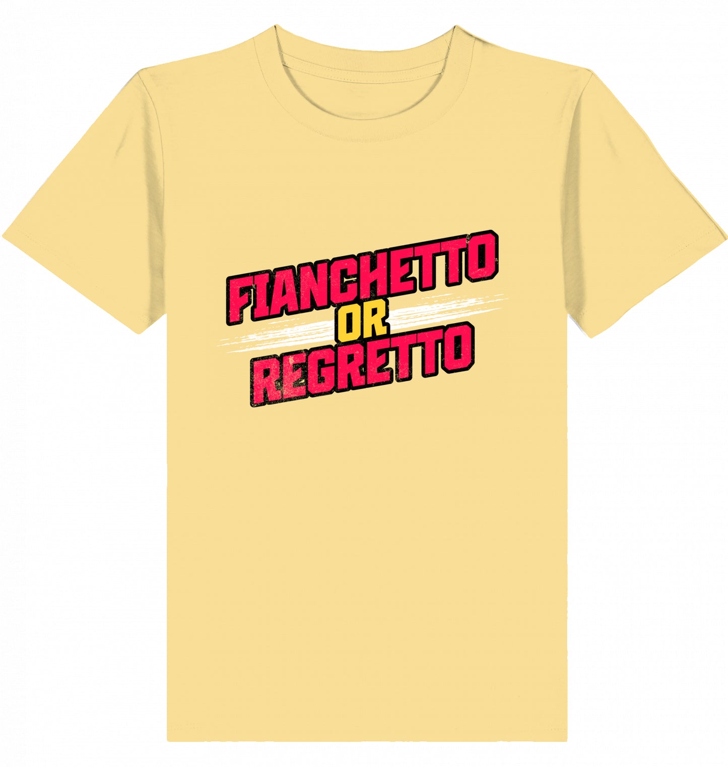 Kinder Kids Schach T-Shirt "Fianchetto Or Regretto"