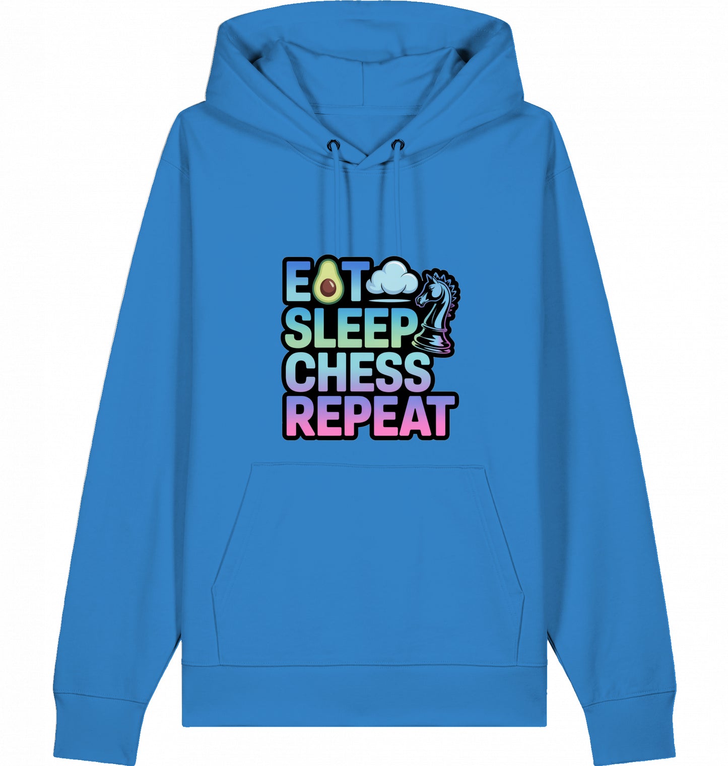 Hoodie Eat Sleep Chess Repeat