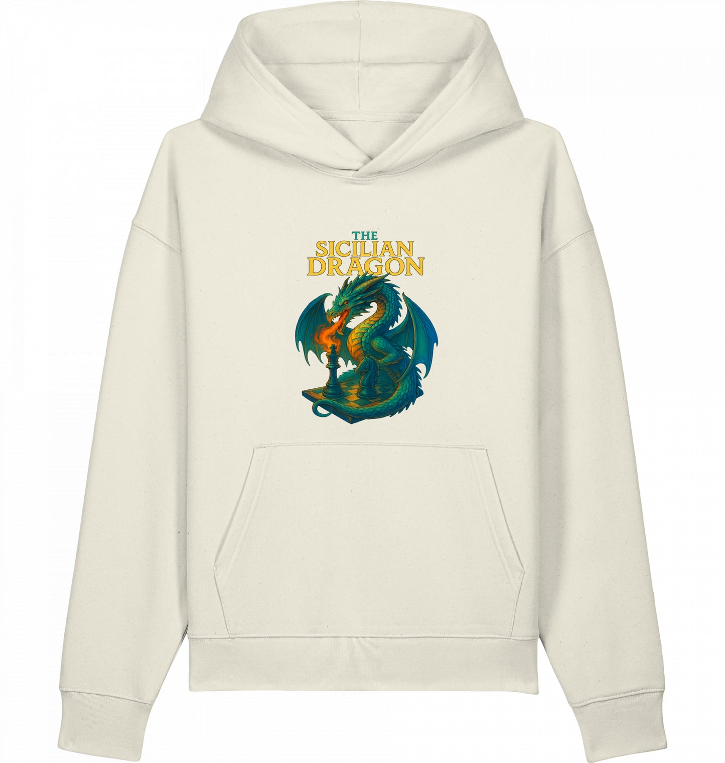 Schach Hoodie Sicilian Dragon Sizilianisch