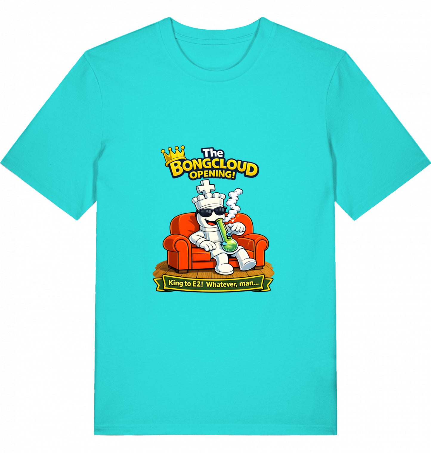 Bongcloud Opening T-Shirt Schach Herren