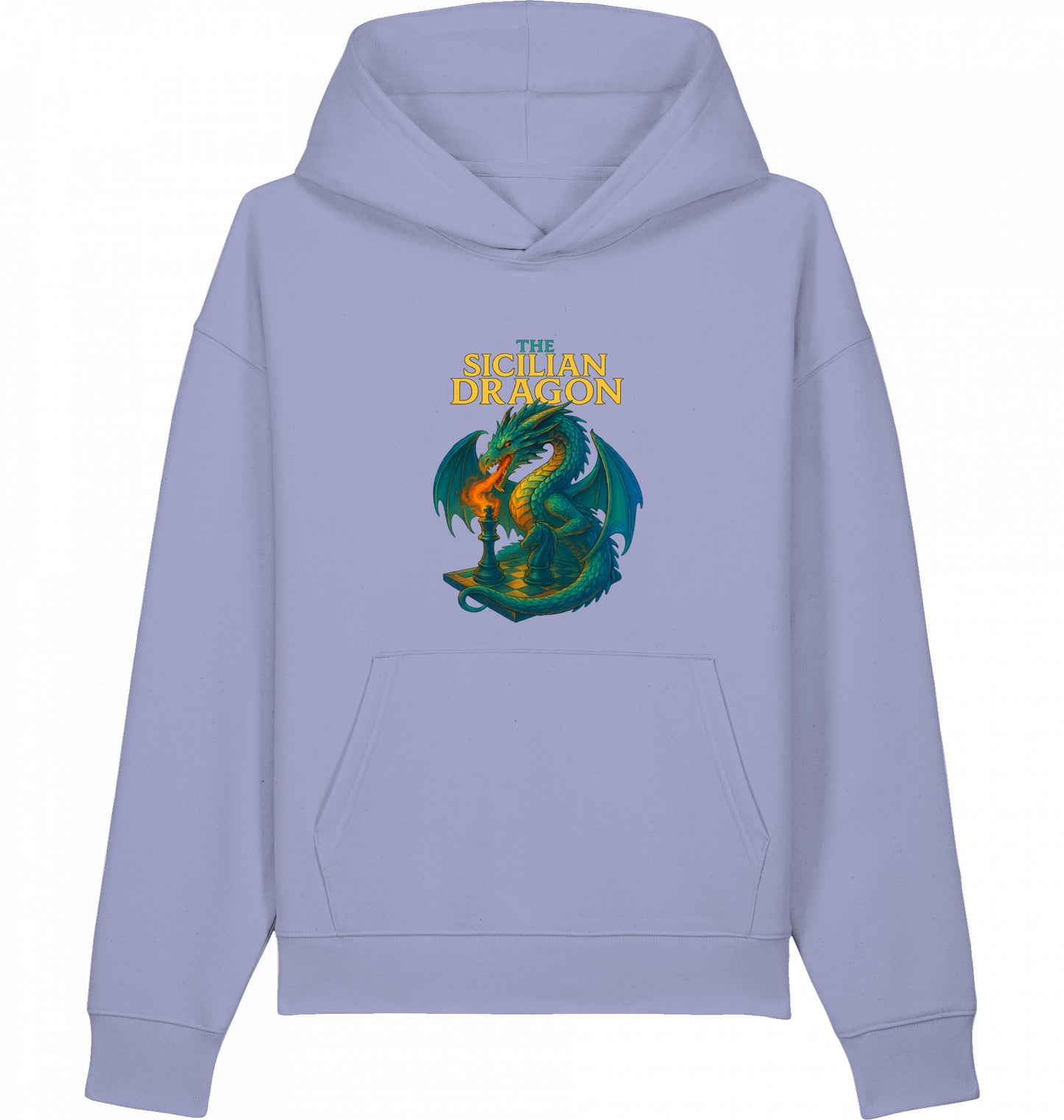 Schach Hoodie Sicilian Dragon Sizilianisch