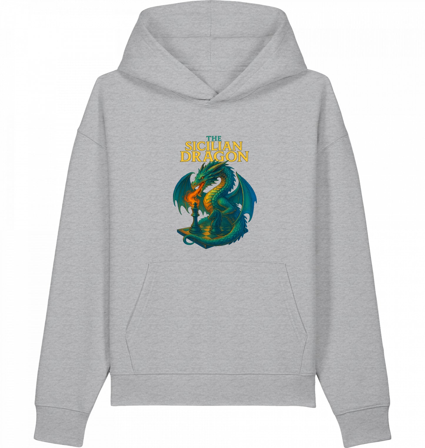 Schach Hoodie Sicilian Dragon Sizilianisch