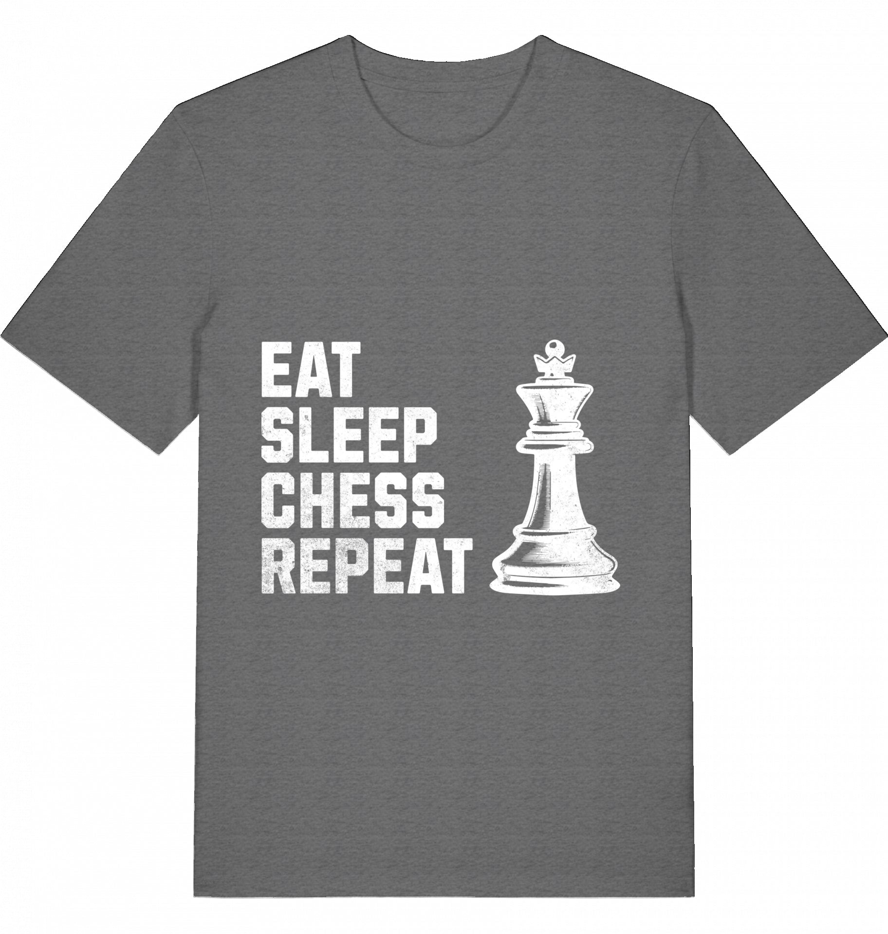 Schach T-Shirt Eat Sleep Chess Repeat V2