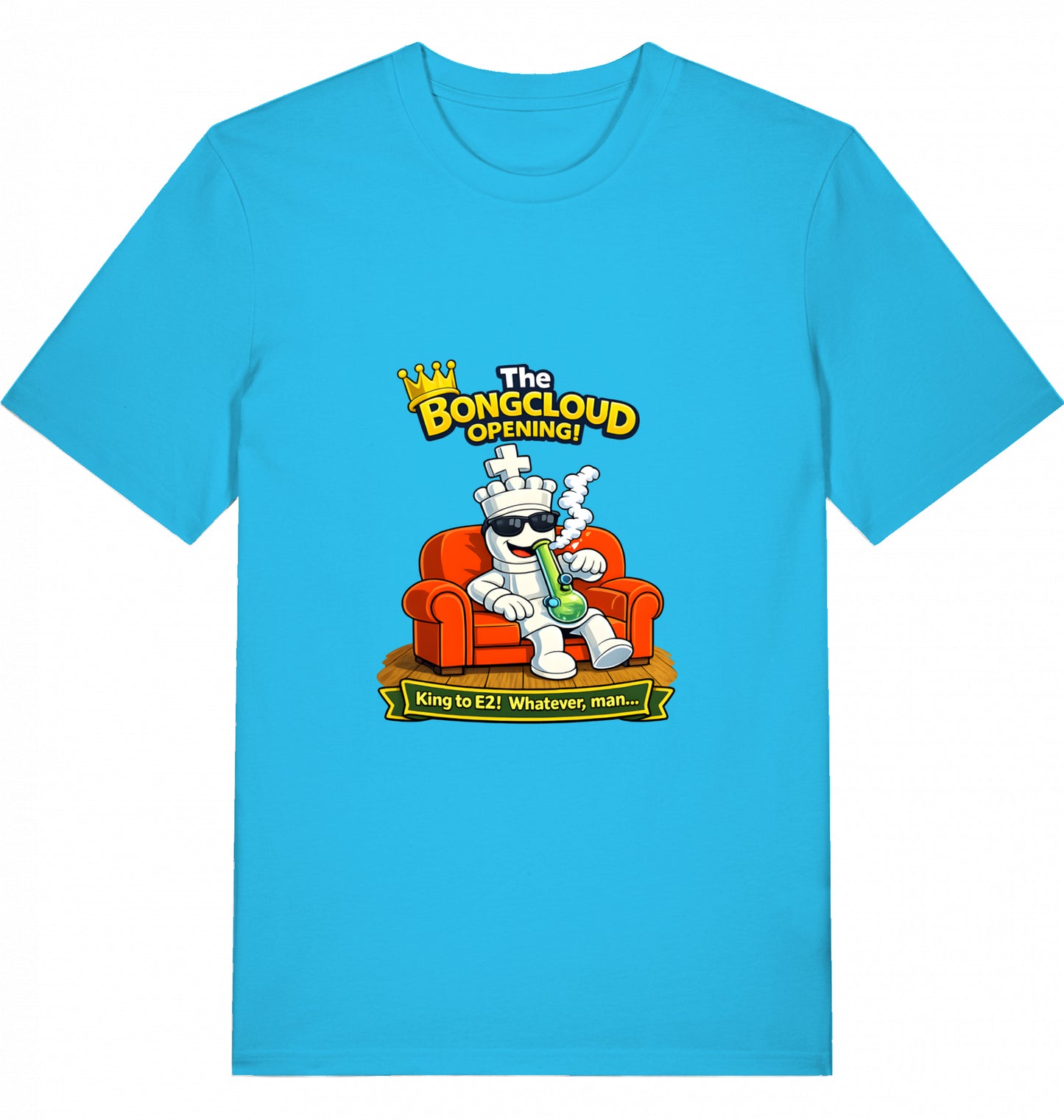 Bongcloud Opening T-Shirt Schach Herren