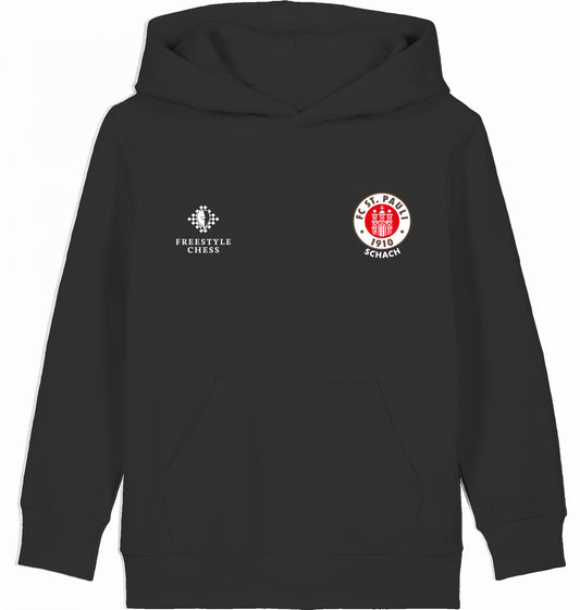 Kinder Hoodie FC St Pauli Schach Bundesliga NONAME