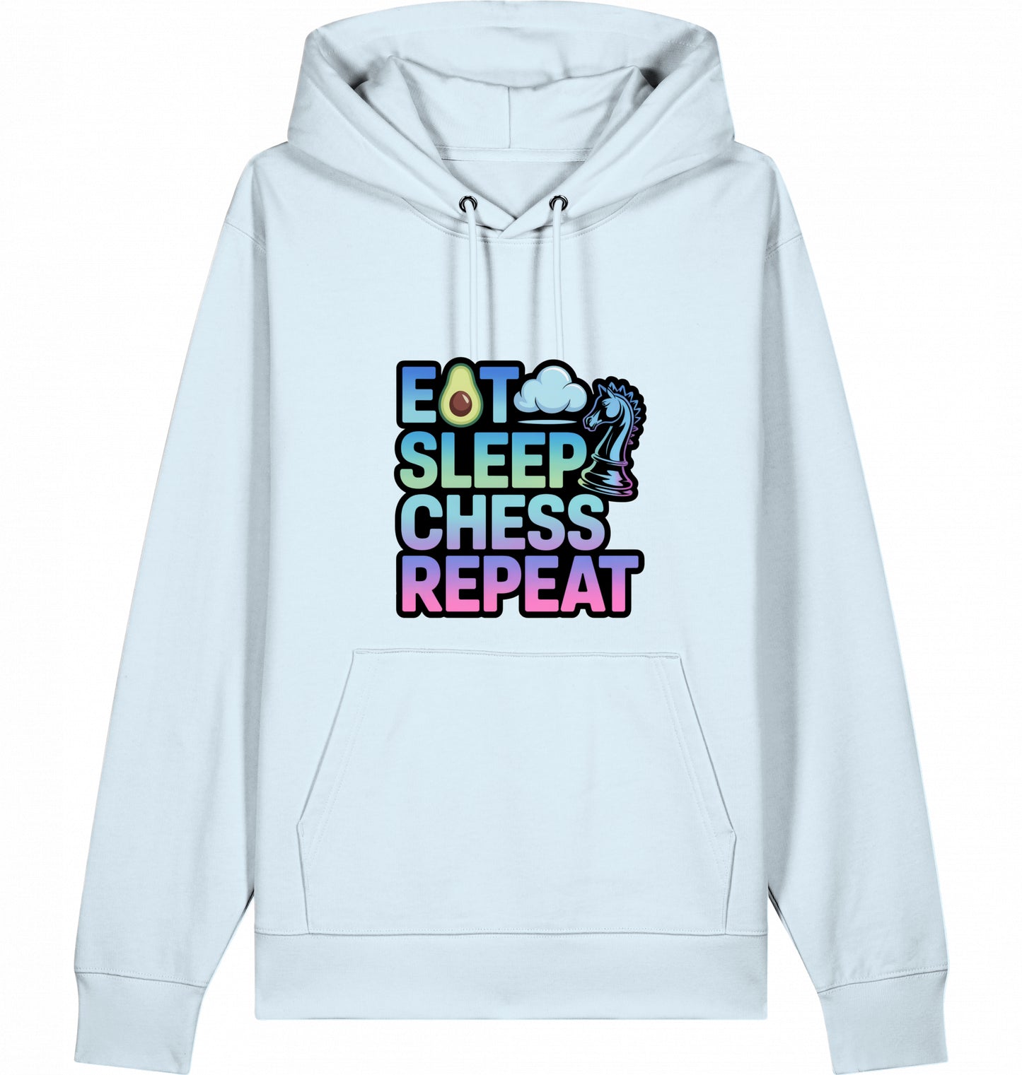 Hoodie Eat Sleep Chess Repeat