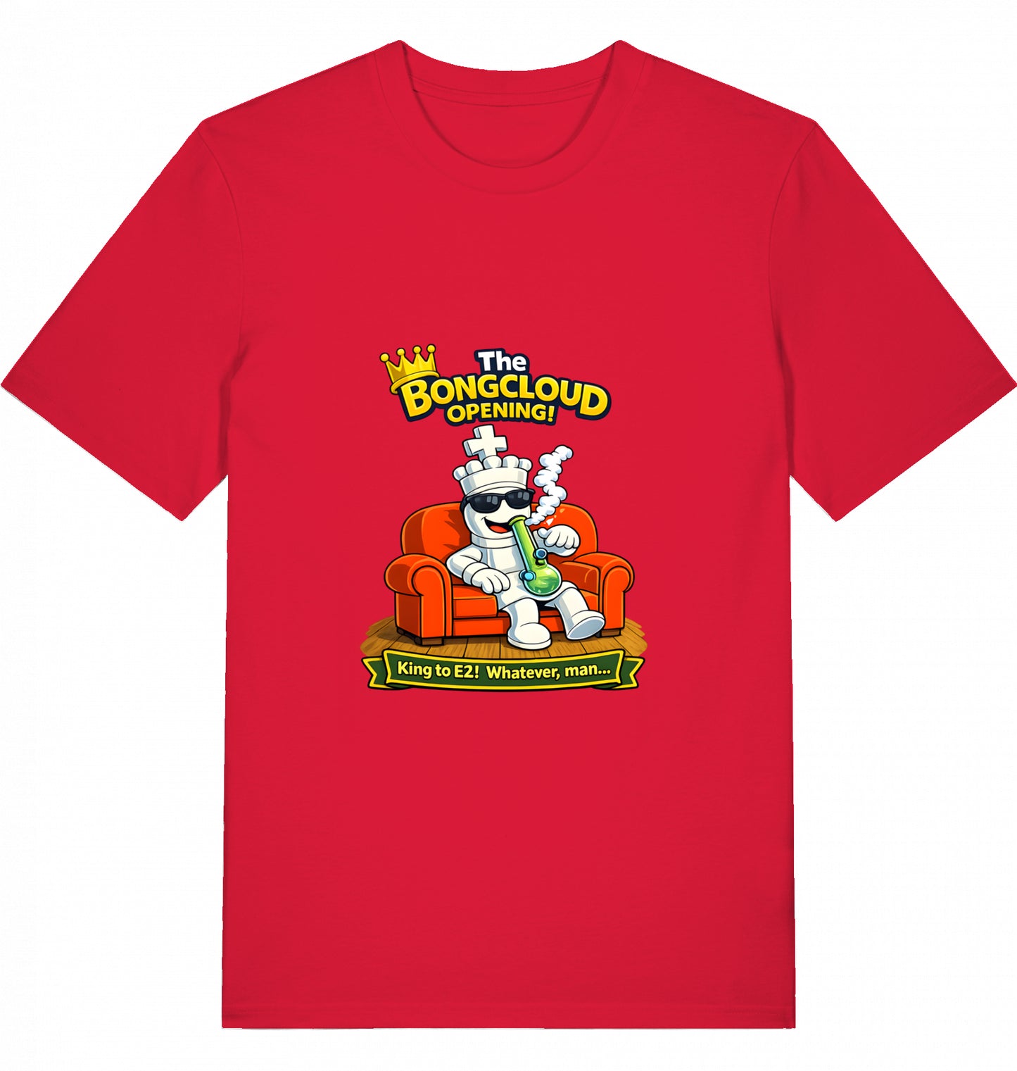 Bongcloud Opening T-Shirt Schach Herren