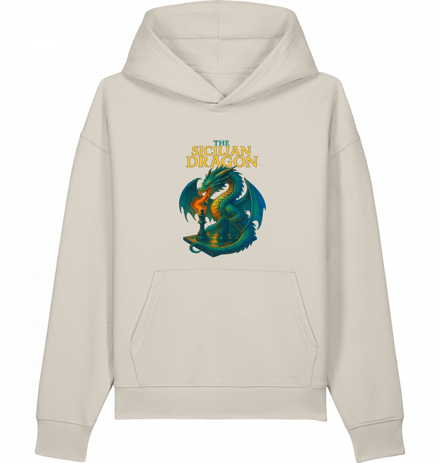 Schach Hoodie Sicilian Dragon Sizilianisch