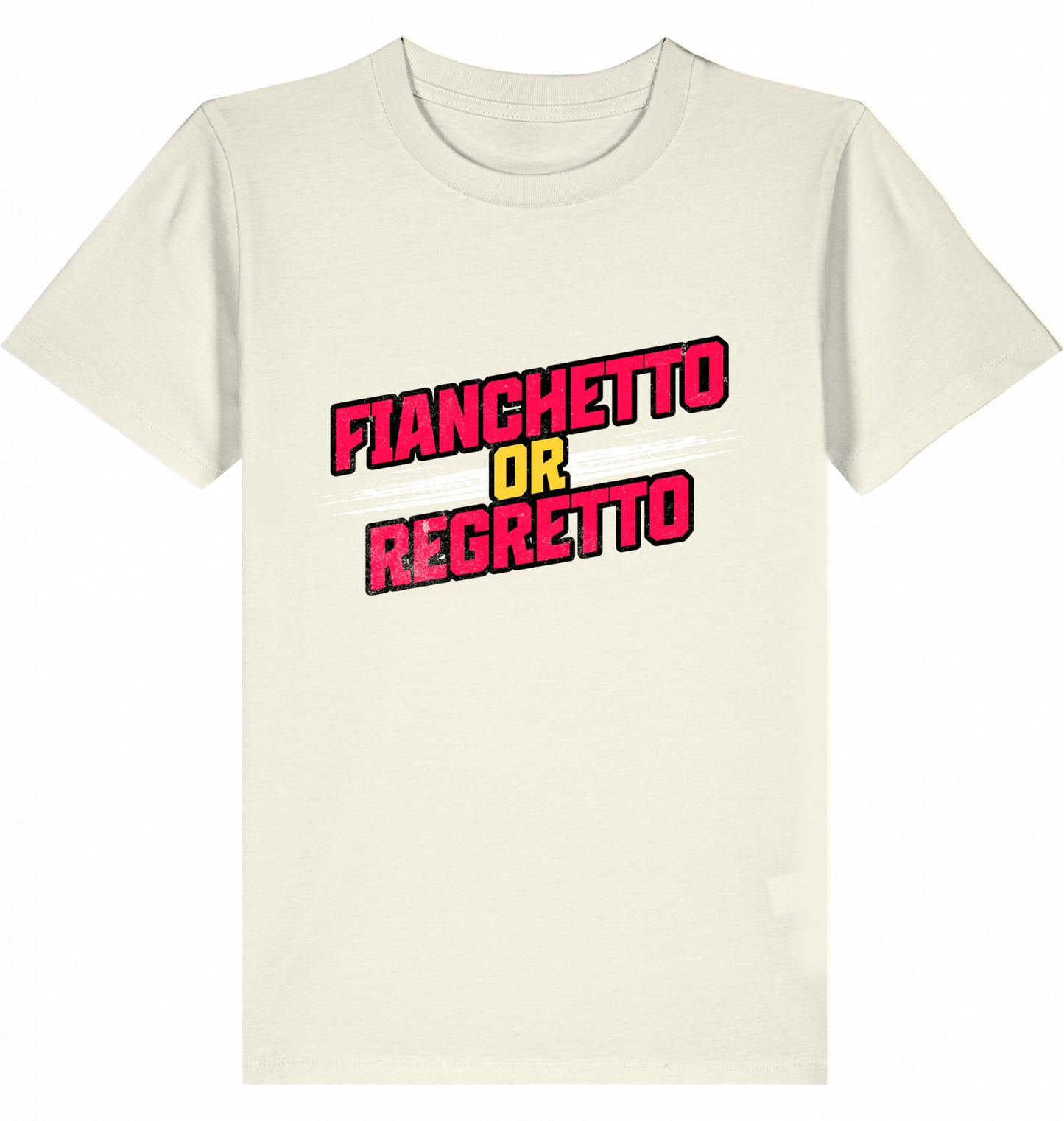 Kinder Kids Schach T-Shirt "Fianchetto Or Regretto"