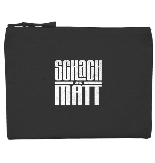 Federtasche Tasche Mappe Beutel "Schach Und Matt"