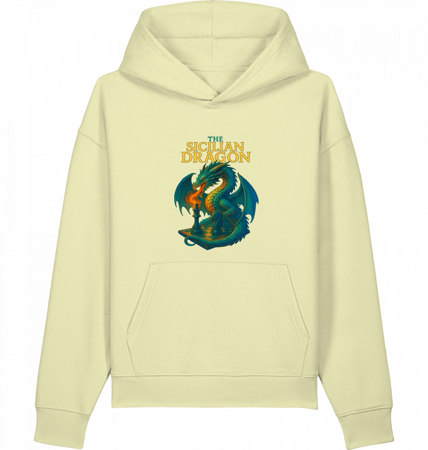 Schach Hoodie Sicilian Dragon Sizilianisch