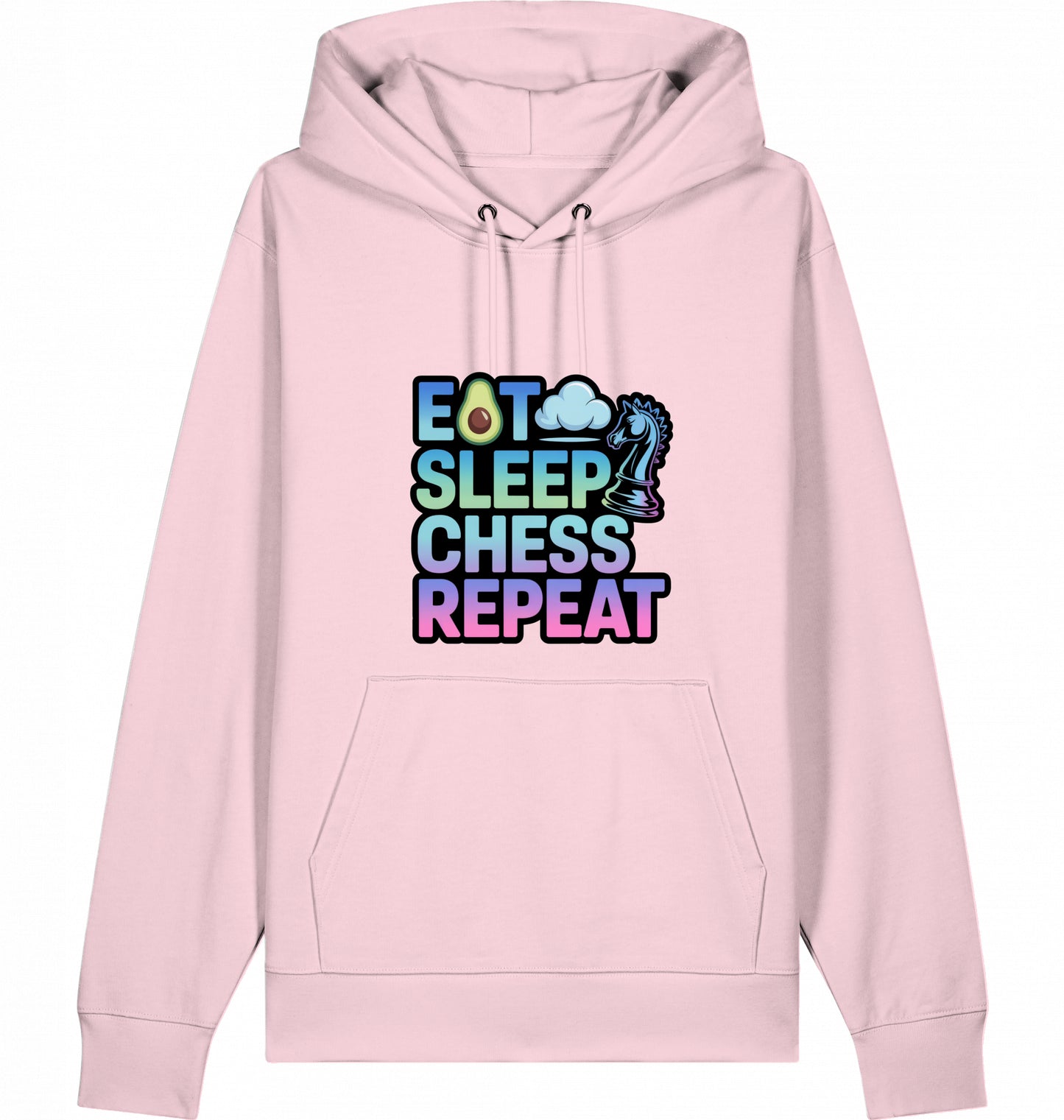 Hoodie Eat Sleep Chess Repeat