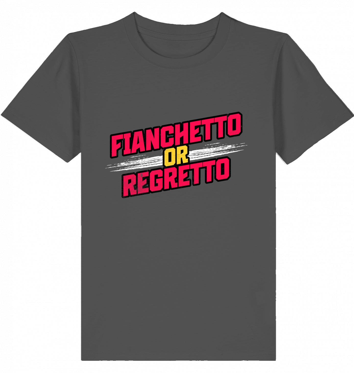 Kinder Kids Schach T-Shirt "Fianchetto Or Regretto"