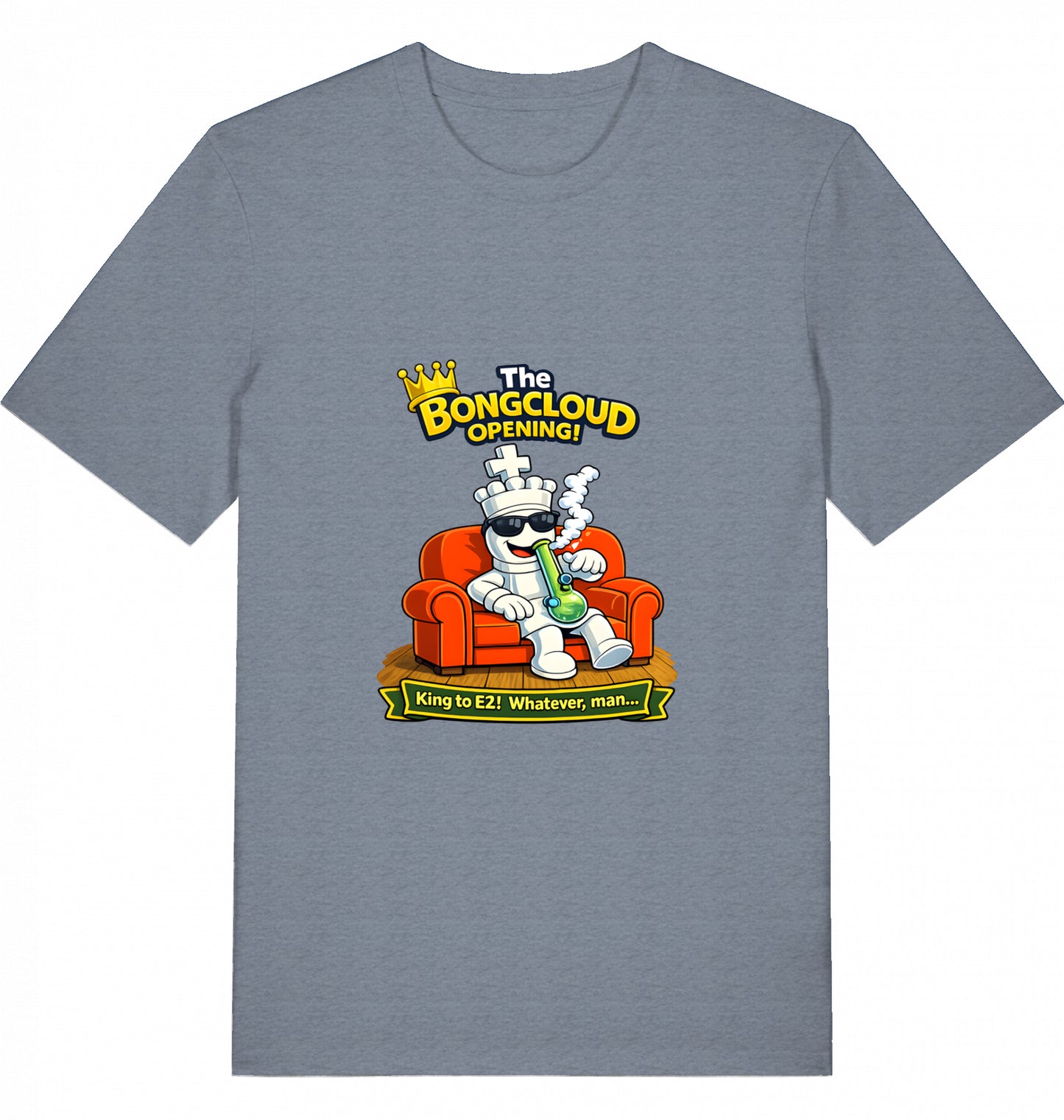 Bongcloud Opening T-Shirt Schach Herren