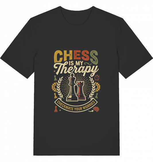 Schach T-Shirt "Chess Is My Therapy" V2