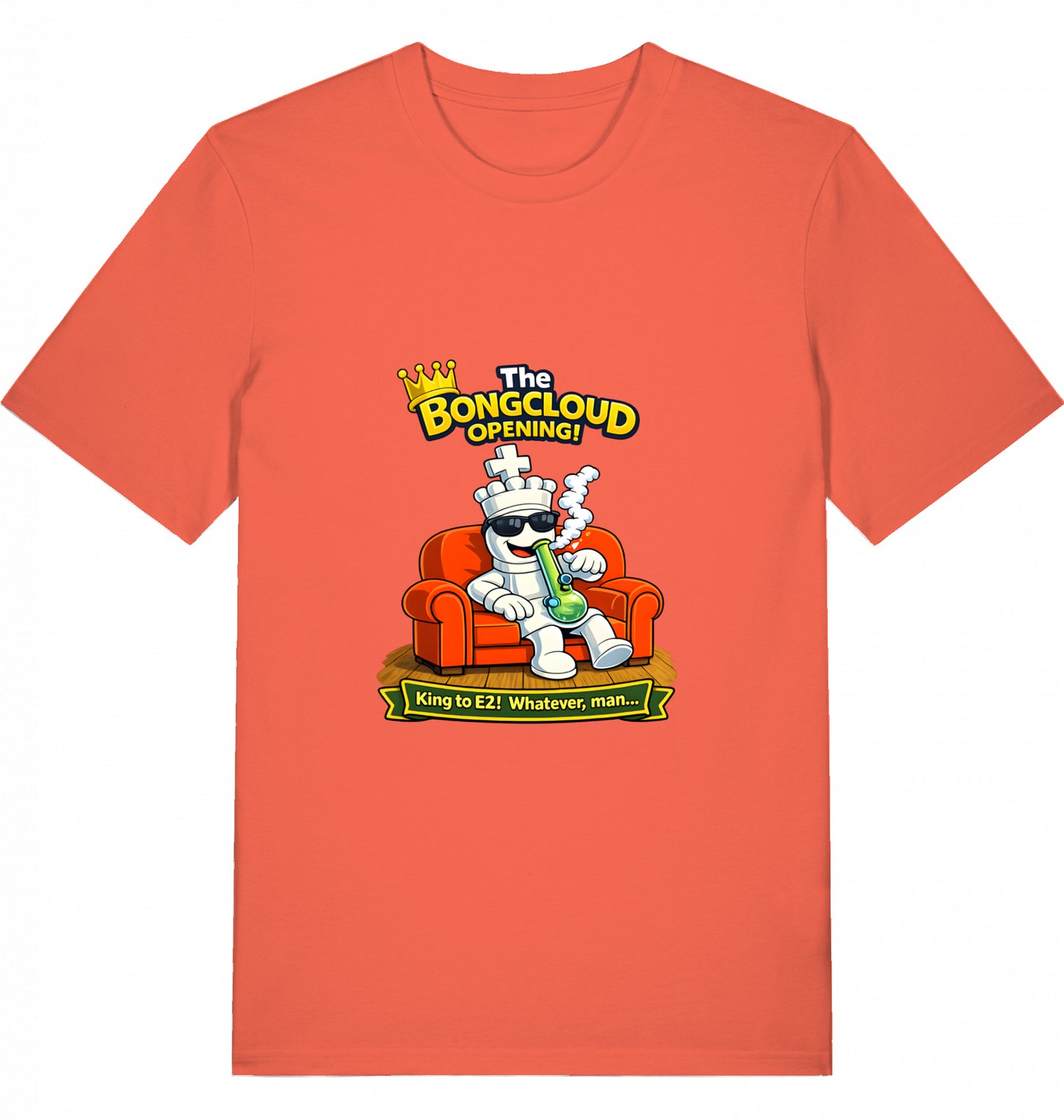 Bongcloud Opening T-Shirt Schach Herren