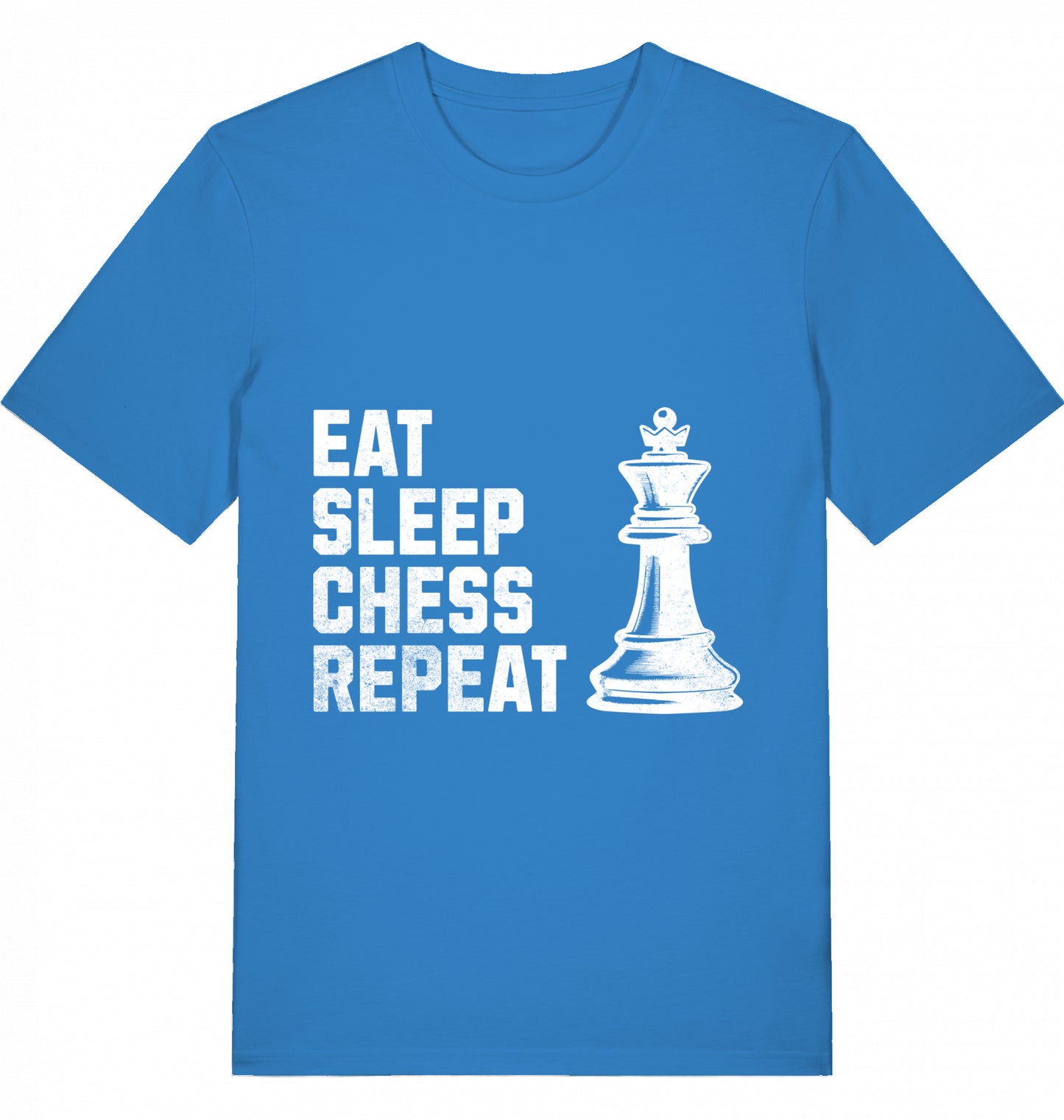 Schach T-Shirt Eat Sleep Chess Repeat V2