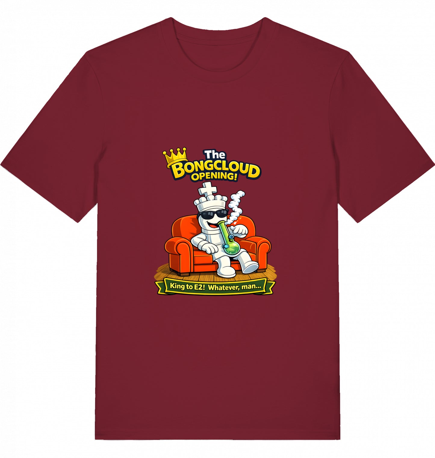Bongcloud Opening T-Shirt Schach Herren