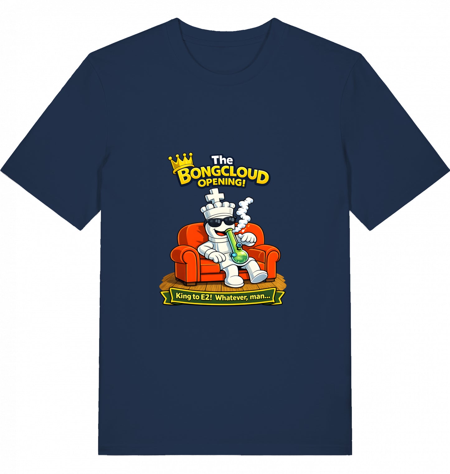 Bongcloud Opening T-Shirt Schach Herren