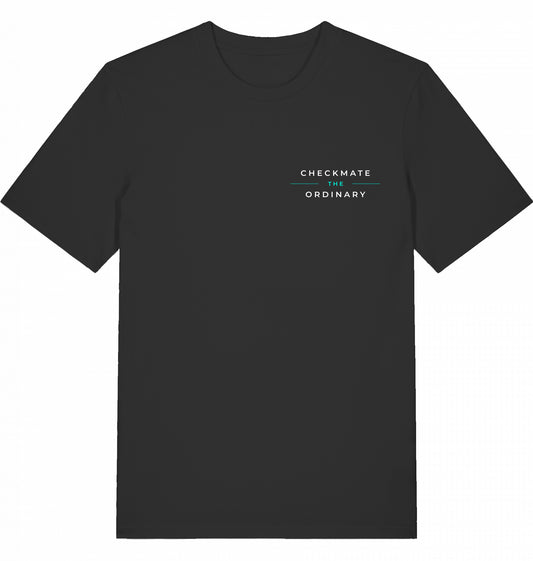 T-Shirt Schach Checkmate the Ordinary Türkis