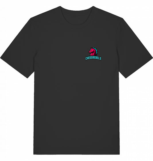 T-Shirt Chessrebels Logo Schach fairtrade