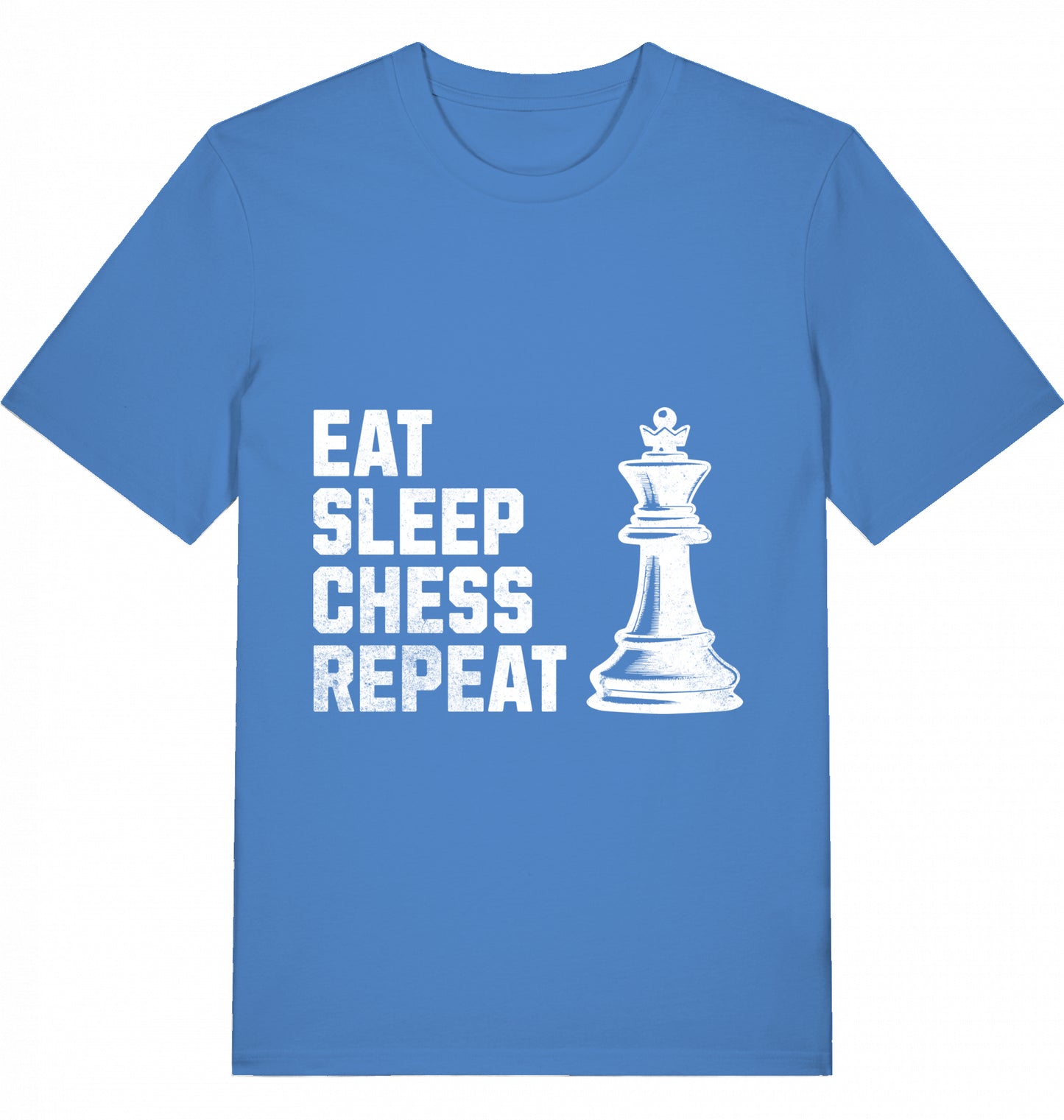 Schach T-Shirt Eat Sleep Chess Repeat V2