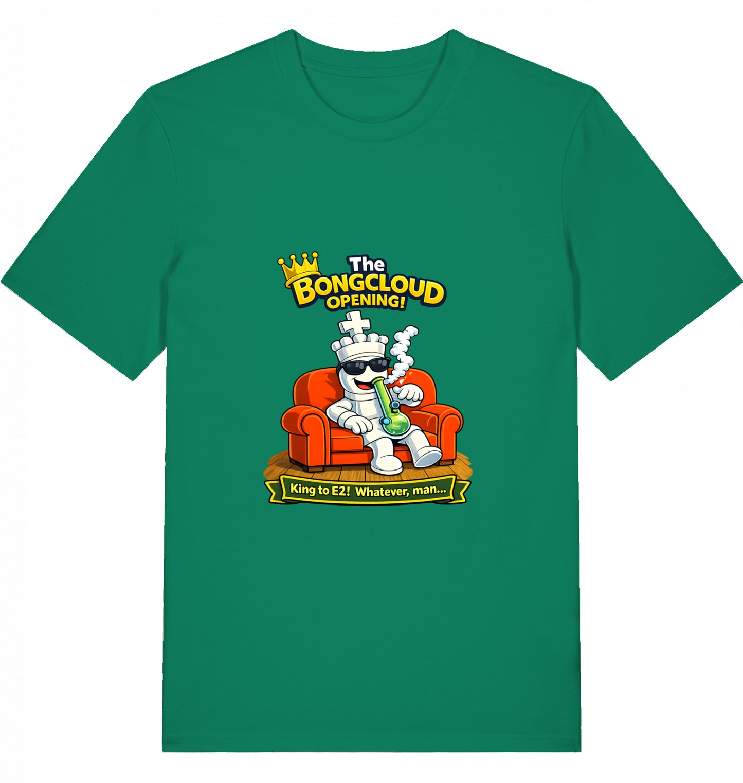 Bongcloud Opening T-Shirt Schach Herren