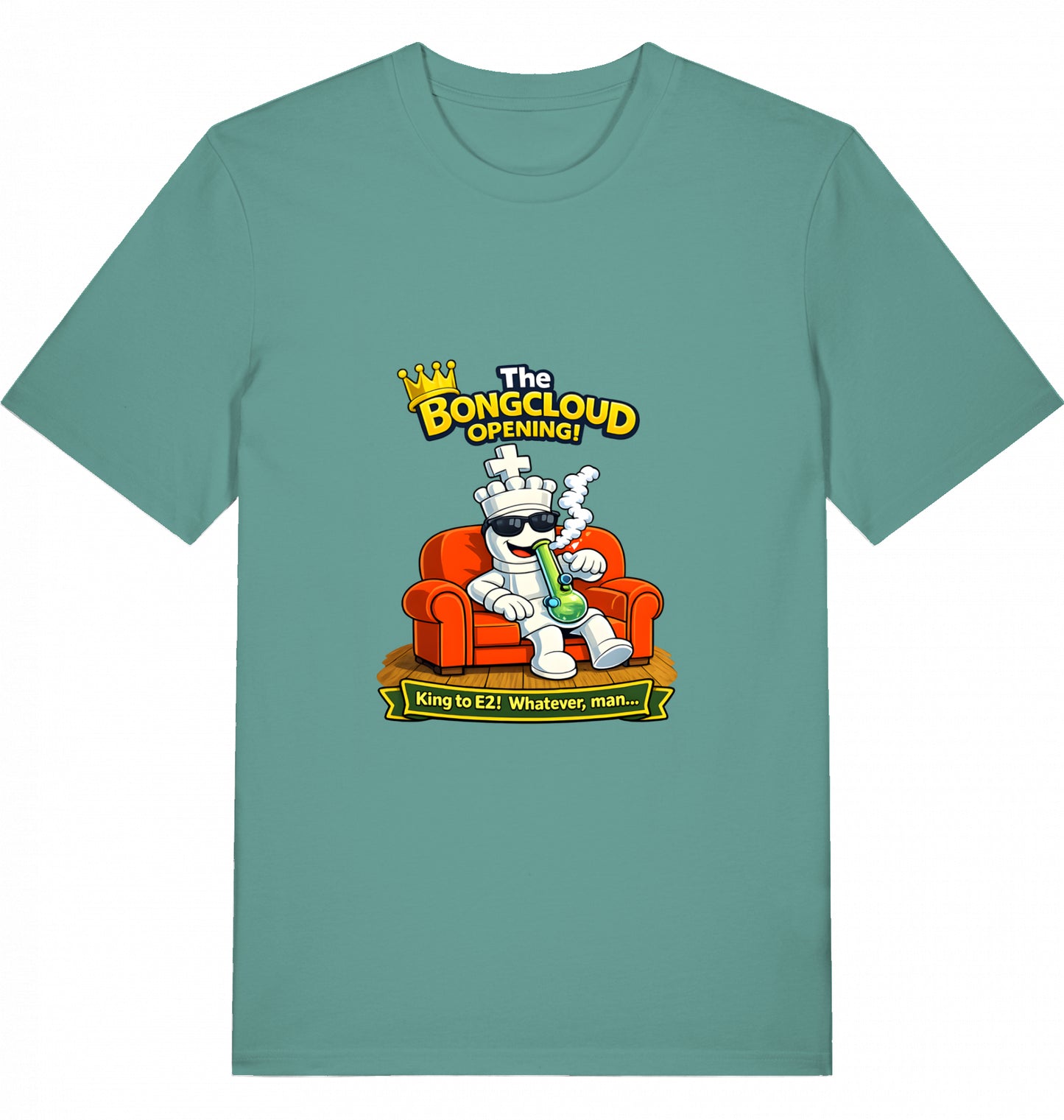 Bongcloud Opening T-Shirt Schach Herren
