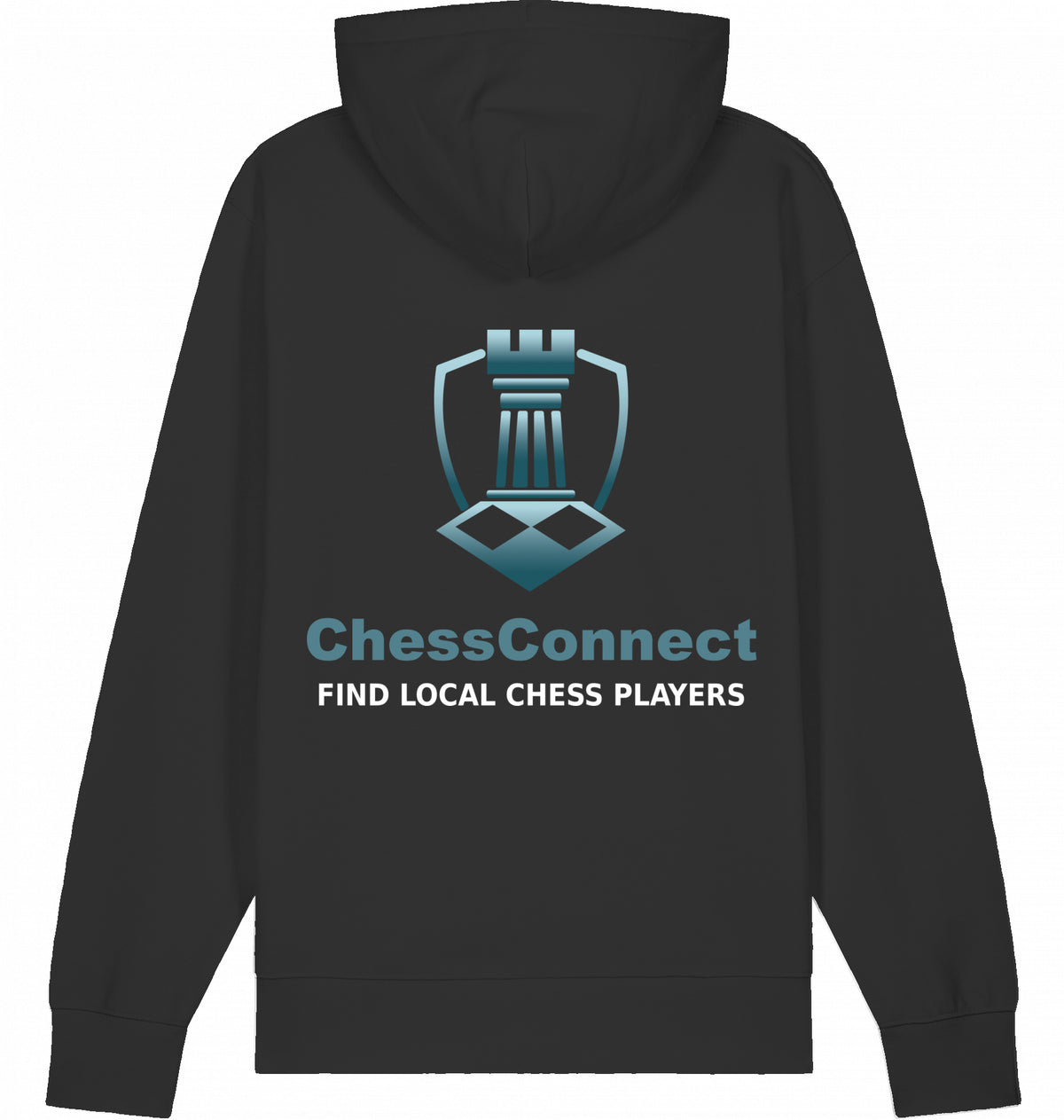 ChessConnect Hoodie schwarz