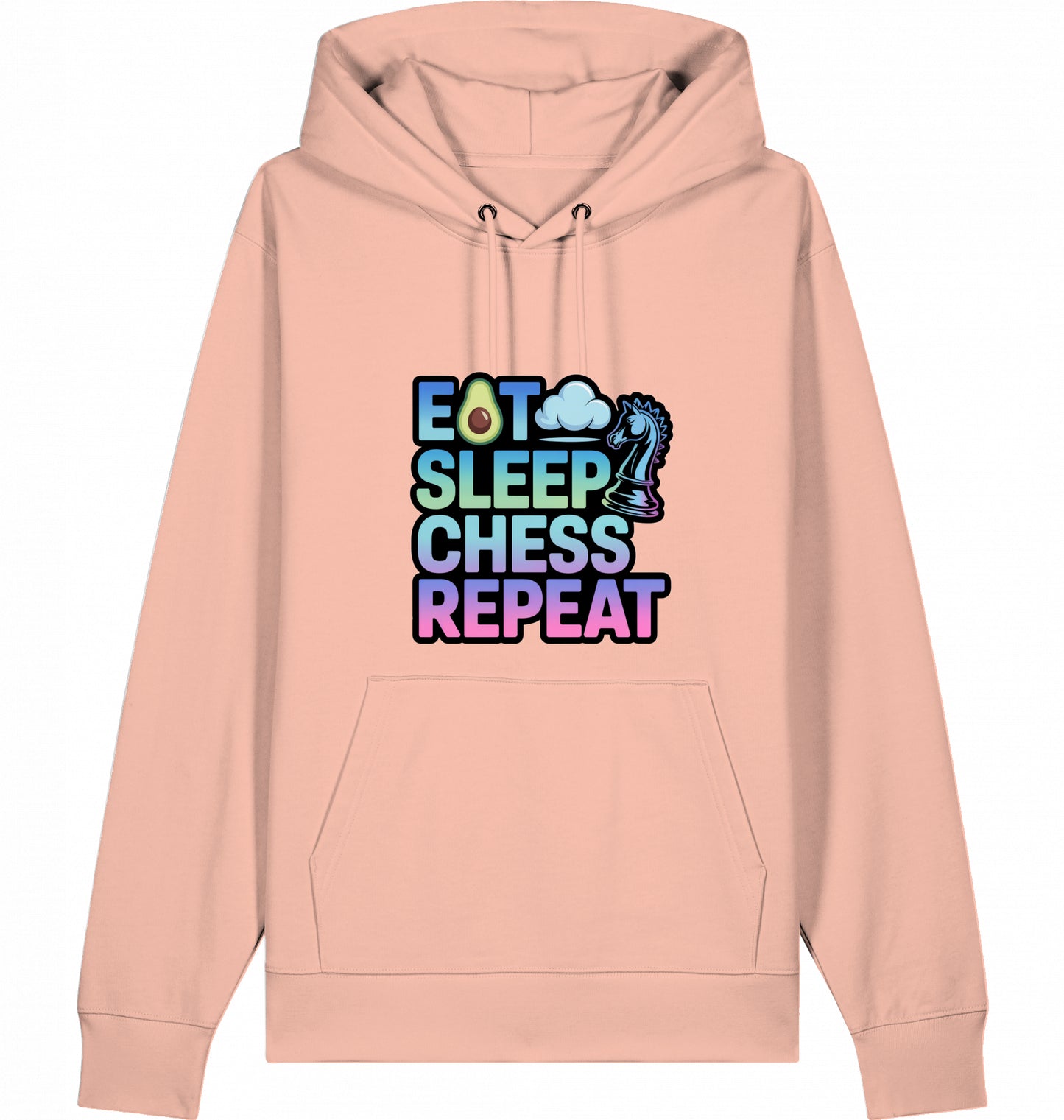 Hoodie Eat Sleep Chess Repeat