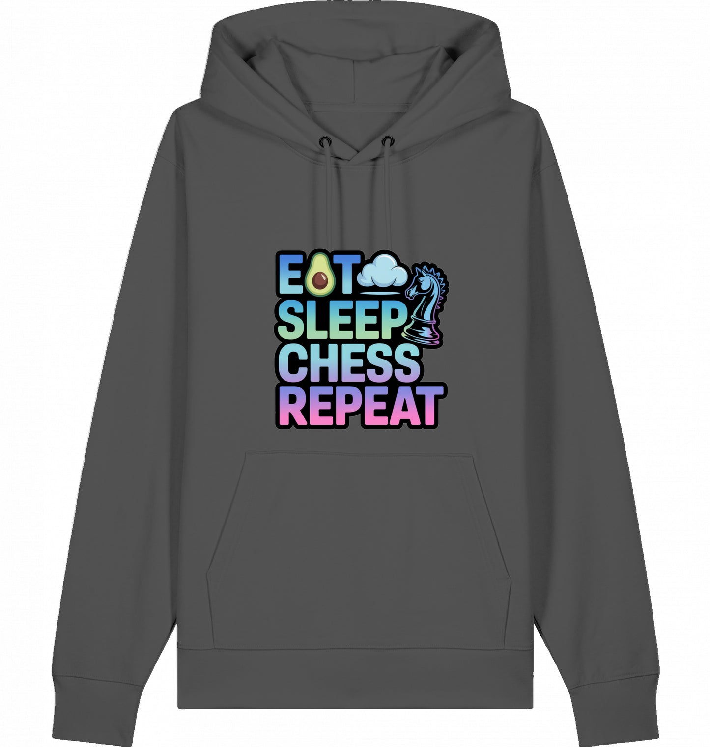 Hoodie Eat Sleep Chess Repeat