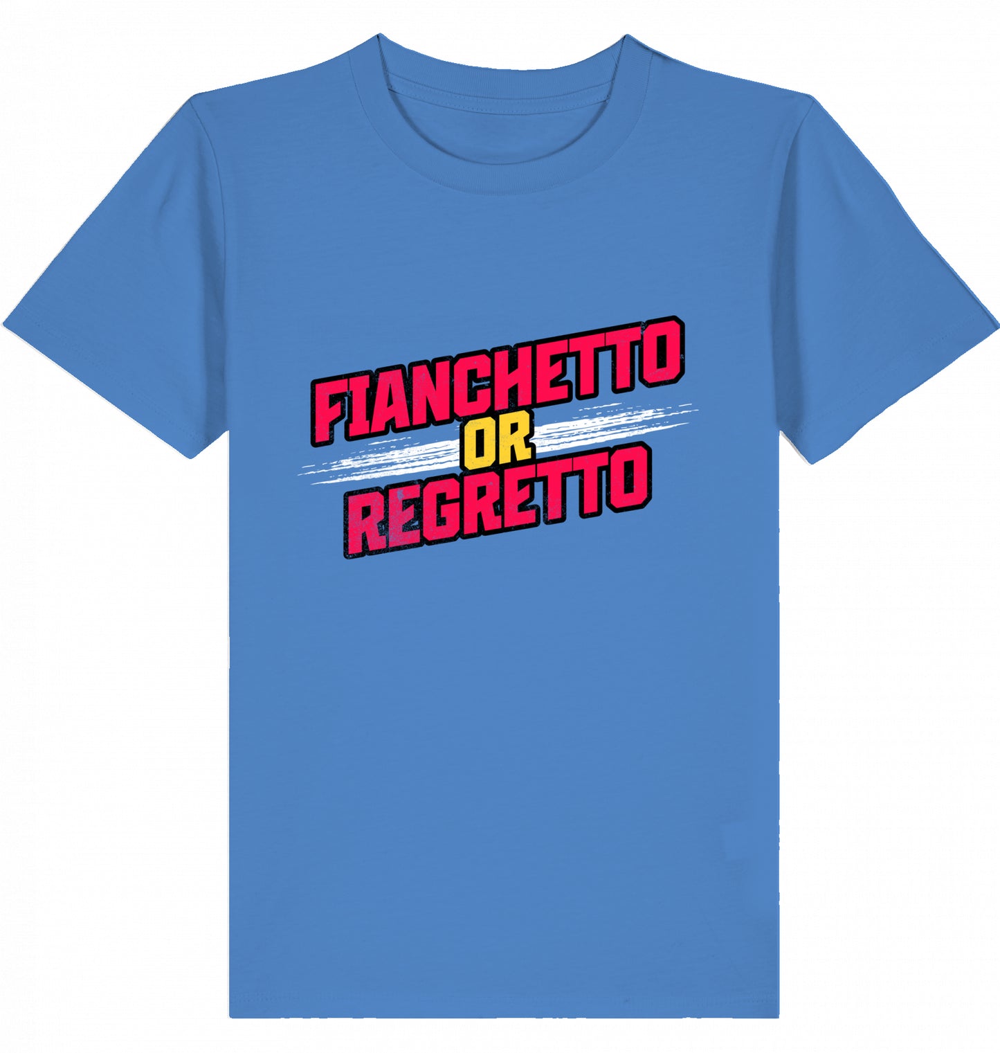 Kinder Kids Schach T-Shirt "Fianchetto Or Regretto"