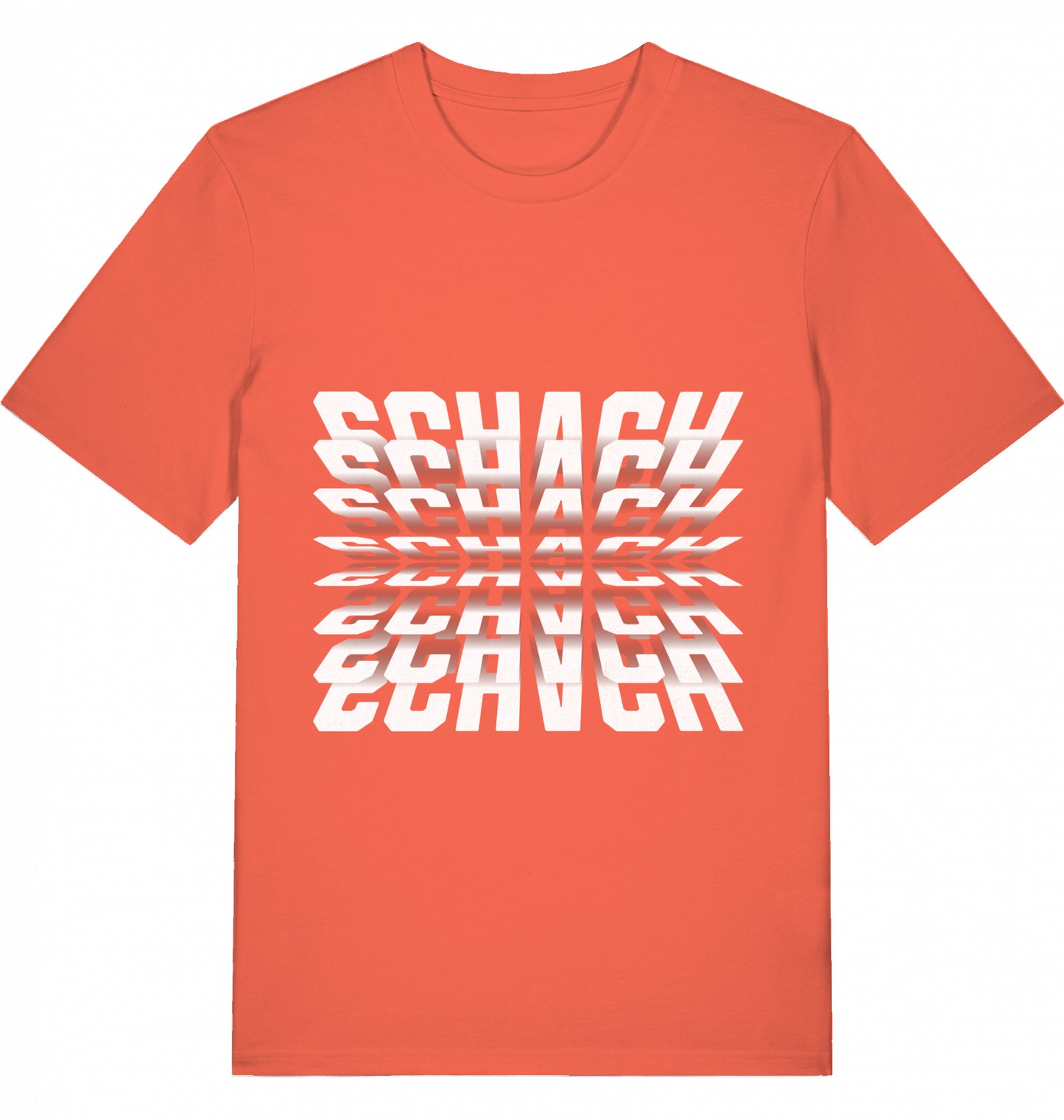 SCHACH T-Shirt Flip Text German Fairtrade