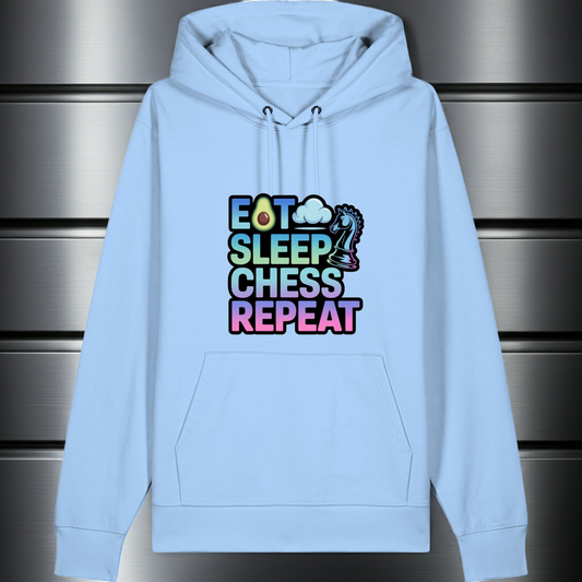 Hoodie Eat Sleep Chess Repeat